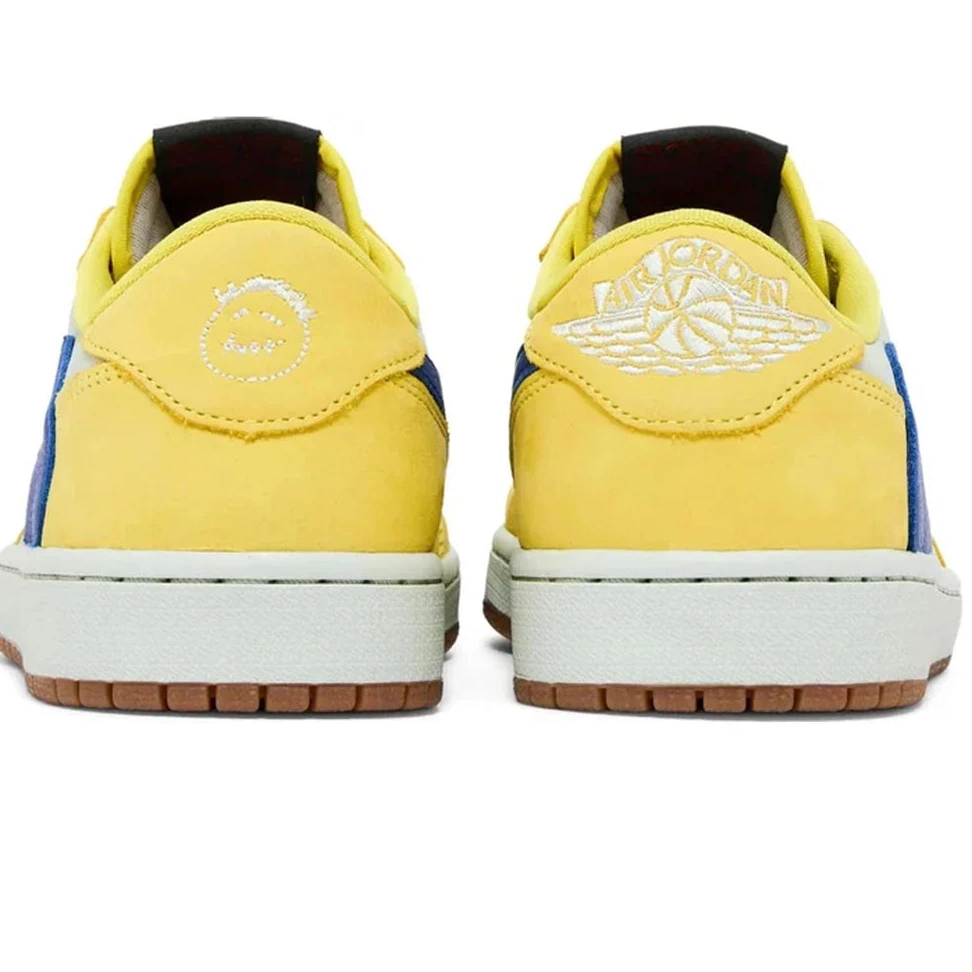 Retro Travis Jordan 1 Low Canary OG SP Scott W 0525